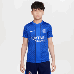 Maillot prematch PSG academy Bleu enfant